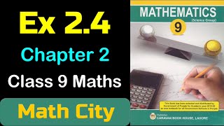 Exercise 24 class 9 maths  math city [upl. by Anelram]