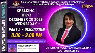 SPM 2023 11193 SPEAKING PART 3 DISCUSSION [upl. by Zonda]