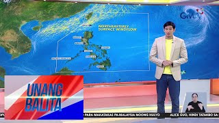 Thunderstorm advisory nakataas sa Batangas at Quezon October 9 2024  Unang Balita [upl. by Travus]