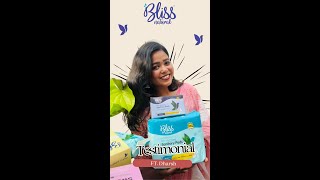 Why She Switched to Bliss Natural  Honest Review of ChemicalFree Sanitary Pads  Plantbased [upl. by Drucill]