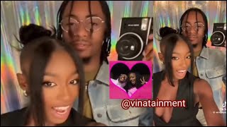 Awww Love Island USA S6 Winners Serena Page amp Kordell Beckham Moments Of Joy amp Laughter At An Event [upl. by Eillit]