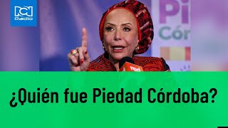 Así fue la vida de la senadora Piedad Córdoba quién falleció en Medellín [upl. by Miarzim365]