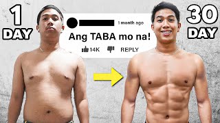 30 Days Body Transformation  Weight Loss Journey [upl. by Maure158]