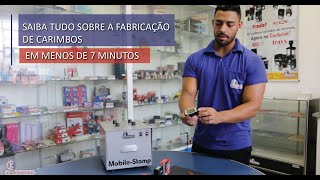 COMO FAZER CARIMBOS COM MAQUINA CNC LASER [upl. by Eolande]