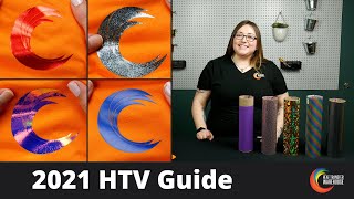 2021 HTV Guide  Beginners Guide to Heat Transfer Vinyl [upl. by Laen615]