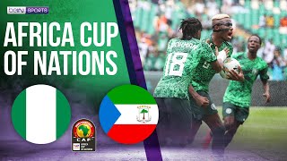 Nigeria vs Equatorial Guinea  AFCON 2023  01142024  beIN SPORTS USA [upl. by Nerrawed]