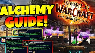 The War Within ALCHEMY Guide  Everything NEW in The War Within Profession Overview [upl. by Eihpos]