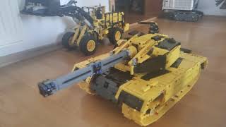 LEGO Technic Tank D11  alternate build of 421311  Cat D11 Bulldozer [upl. by Rehpotirhc72]