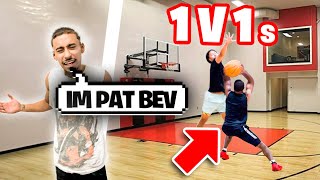 Julian Newman plays 1v1 with the college bros [upl. by Oleic]