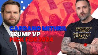 Cardano Mithril  Trump Picked Pro Crypto VP [upl. by Ydualc]