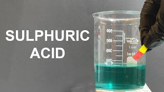 Making Sulphuric acid Easiest way [upl. by Aerdnahs791]