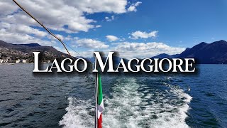 Trip to Lake Maggiore in Italy and Switzerland  Canobbio Verbania Locarno  4K [upl. by Etteroma]