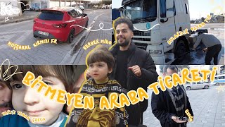 ABİMİN ARABASINI SATTIK 🚗💶  tır yıkama🚛 tıraş macerası 💇 kayıp küpe [upl. by Bunting]