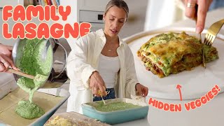 my PERFECT family dinner how to cook my veggiepacked beef lasagne [upl. by Gonzalo977]