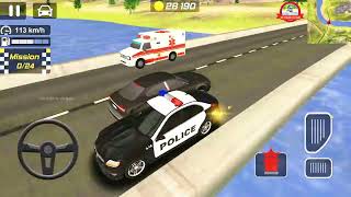 HD police vs gari game 1771 police Gameplay Best Car Games Drift Gari Driving 2024 Android [upl. by Nallaf]