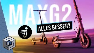 SegwayNinebot MAX G2D EScooter Test Lohnt das G30 Upgrade Review [upl. by Sirromal]