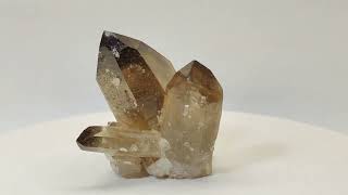 Clear Smoky Quartz crystals with citrine tint 3 [upl. by Nanerb70]