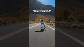 EXTREME Slide On a Longboard 😱downhillskate california [upl. by Snahc]