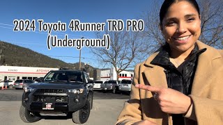 2024 Toyota 4Runner TRD Pro Underground [upl. by Dorey]