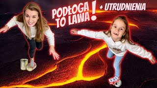 Podłoga to lawa🌋 Challenge z mega utrudnieniami🤩🔥 [upl. by Ulrica672]