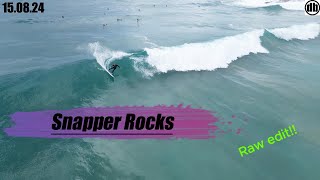 Surfing Snapper Rocks surf drone raw edit [upl. by Theressa116]