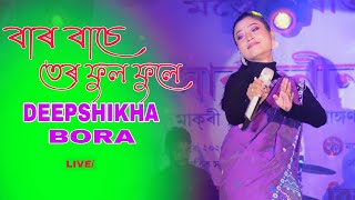 Baro Mase Tero Phool Fule ll DEEPSHIKHA BORA ll LIVE ll Makri Goalpara Rakh Mahotsav 2023 [upl. by Erdna]