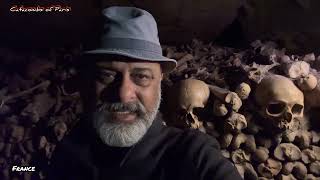 Horrible Catacombs in Paris France  60 lacs human skeletons  iftikhar Ahmed usmani [upl. by Yecats]