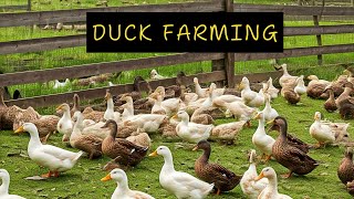 DUCKS FARMING Batakh ki FARMING Business Duck Eggs and DUCKLINGS video viralvideo trending [upl. by Nomma]