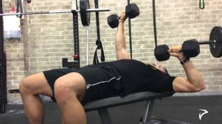 ALTERNATING DUMBBELL CHEST PRESS [upl. by Alva]