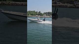 Boating at the Venice Florida Jetty Boating VeniceFlorida JettyAdventure [upl. by Bury873]