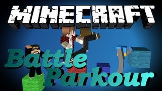 Minecraft BATTLE PARKOUR 20 Minigame w Mitch HuskyMudkipz and Ssundee  JeromeASF [upl. by Mulligan491]