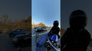 Gapping VDubs 1Handed amp Dancin’ yamahar7 bikersafety motorcyclelife [upl. by Lalage]