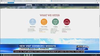 Students at Edinboro University create website to attract tourists and new residents towards Edinbor [upl. by Aicelav]