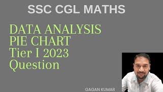 SSC CGL TIER I 2023 DATA ANALYSIS PIE CHART [upl. by Storfer]