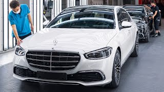 New MERCEDES SCLASS 2021 – PRODUCTION plant in Germany new factory  This is how it’s made [upl. by Jess]