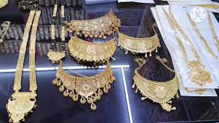 Imitation one gram gold jewellery collection direct from manufacturers [upl. by Mellisent]