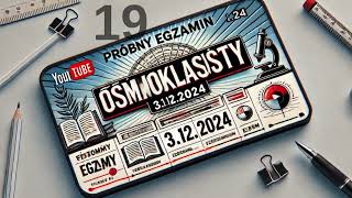 Próbny egzamin ósmoklasisty Matematyka 3 grudnia 2024 Rozwiązania Zadanie 19 [upl. by Dorehs]