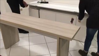 Mobili Trasformabili Ness credenza con tavolo [upl. by Gordie978]