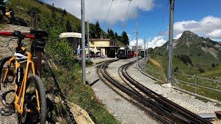 Cycling tour to Schynige Plätte Jungfrau region Switzerland [upl. by Wolfgang]