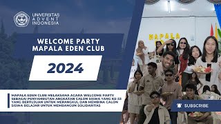 WELCOME PARTY MAPALA EDEN CLUB  TA 20242025 [upl. by Nomyaw]