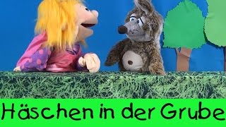 Häschen in der Grube  Kinderlieder Puppenvideo [upl. by Anilas]