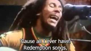 Bob Marley Redemption Song With Lyrics [upl. by Kreitman]