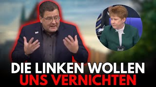 Stephan Brandner Die Linken wollen uns vernichten [upl. by Daffodil]