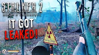 STALKER 2 GOT LEAKED Main Menu RADIOACTIVE FIELD NEW ANOMALY SEWERS First Real Gameplay [upl. by Naol]