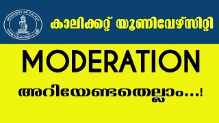 Calicut University Moderation Details [upl. by Inoj40]