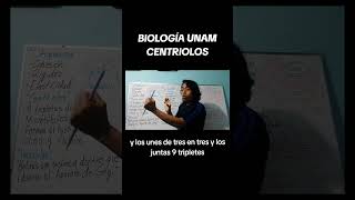 BIOLOGÍA UNAM CENTRIOLOS vamospor120 biologia admisionunam examenunam [upl. by Donahue]