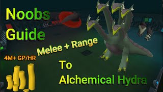 Noobs Guide to The Alchemical Hydra  Range  Melee  2023 with Plug Ins [upl. by Adlare]