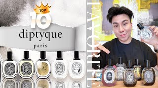 Diptyque 10款入坑香水分享  Top 10 Diptyque Fragrances [upl. by Ynffit62]