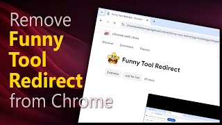 Remove Funny Tool Redirect from Google Chrome [upl. by Schaffel]