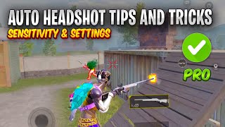 M24 Auto Headshot Pro Tips  Eye Button Trick ✅  PUBG MOBILE  BGMI Tips amp Tricks [upl. by Kenton]